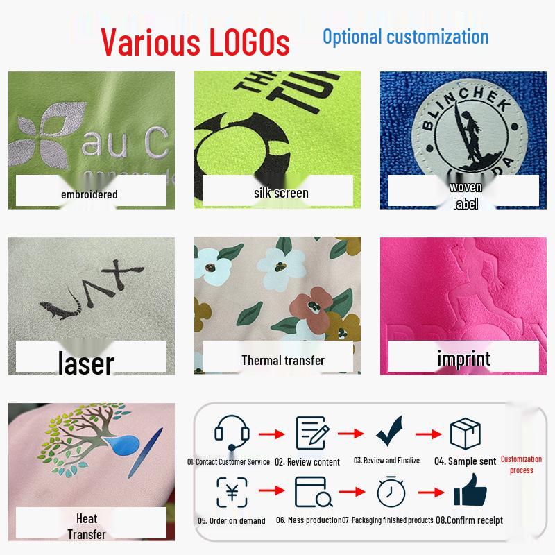 Ultrafine Fiber Hooded Beach Bathrobe and Portable Changing Towel