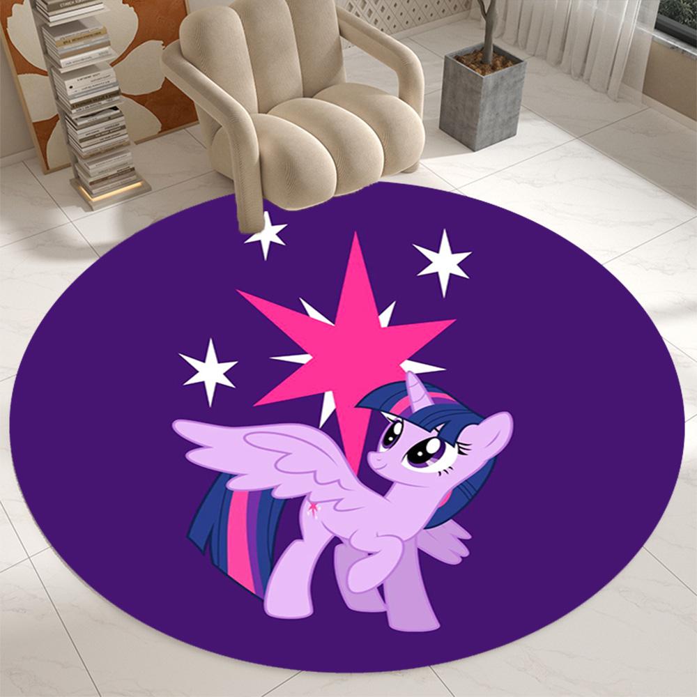 Little Pony Area Rug Suitable For Bedrooms Outdoor Playrooms Game Room Antislip Carpet Decorate Offices Spiritual Gift