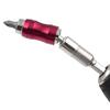 1/4 Inch Hex Magnetic Screw Drill Tip Quick Change Locking Bit Holder Drill Screw Tool Drive Guide Drill Bit Extension Rod