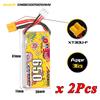 2 шт. Акумулятор GNB Lipo 2S 3S 4S 6S 650mAh 850mAh 120C/240C З роз'ємом XT30 для деталей RC Автомобіля Човна RC FPV Дрона Гелікоптера Літака