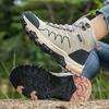 Autumn Winter Outdoor Sports Shoes for Men Women Quality High-top Men's Hiking Sneakers Big Size 46 N-slip Trekking Shoes Men