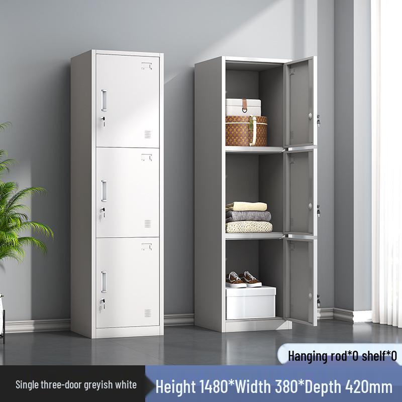 Single Door Steel Locker Cabinet for Employee or Dormitory Use