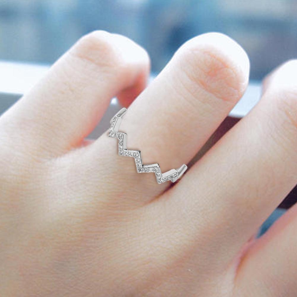 Ring An Meine Tochter Höhen Und Tiefen Inspirierender Ring Öffnend Verstellbarer Wellenring Inspirierende Ringe für Frauen