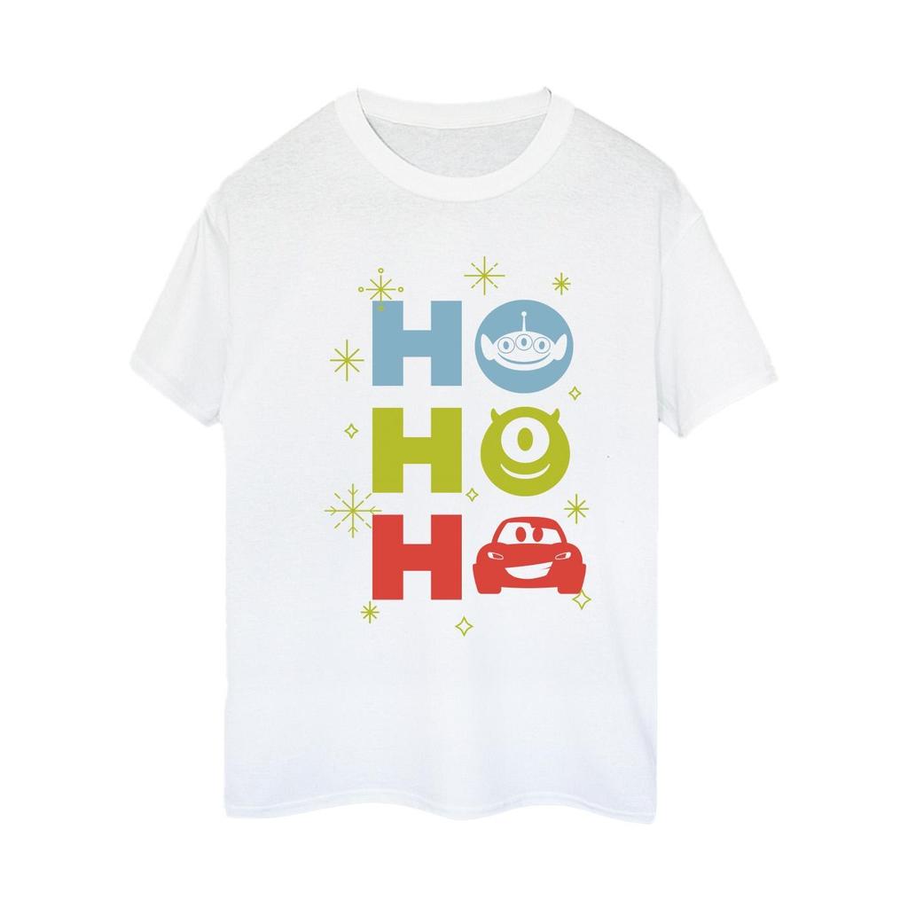 Disney Classics Womens/Ladies Ho Ho Ho Boyfriend T-Shirt