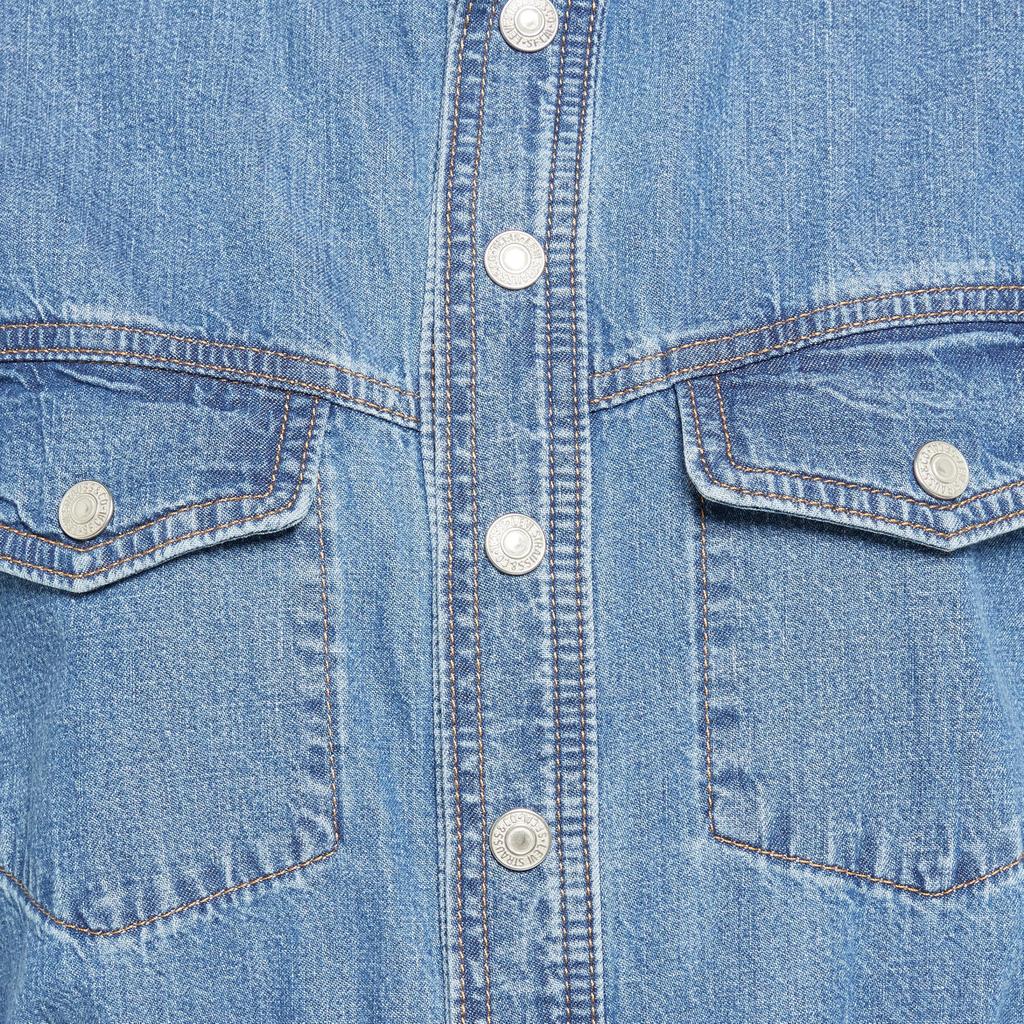Levi's SURPLUS Overalls Romper Denim Salopette Women's 0002 BLUE M