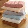 Solid Color Plush Seat Cushion Thickened Dining Chair Cushion Chair Seat Cushion  Home Office Use