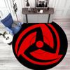 Famous cartoon NARUTO protagonist Uzumaki Naruto round carpet soft home decoration anti-slip door mat outdoor picnic mat carpet M2