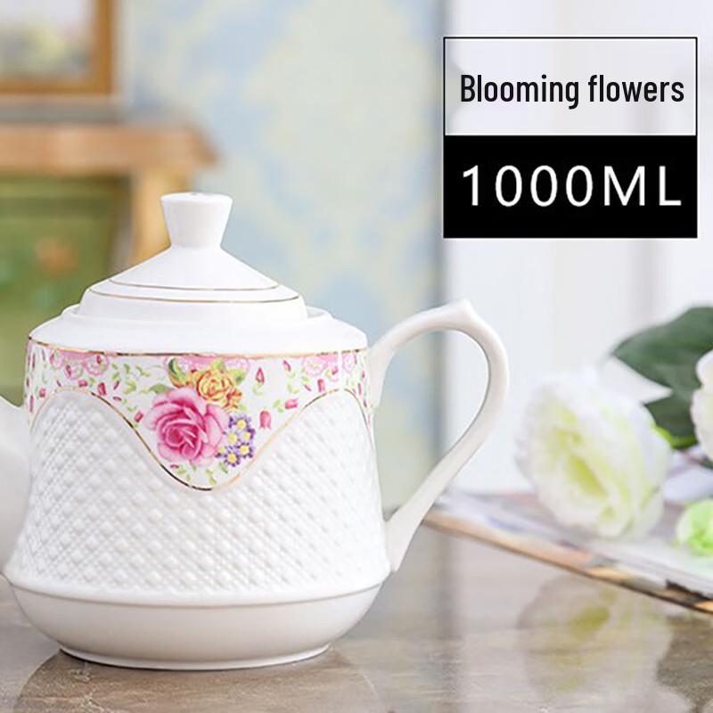 Lygil Ceramic Teapot with Stainless Steel Filter