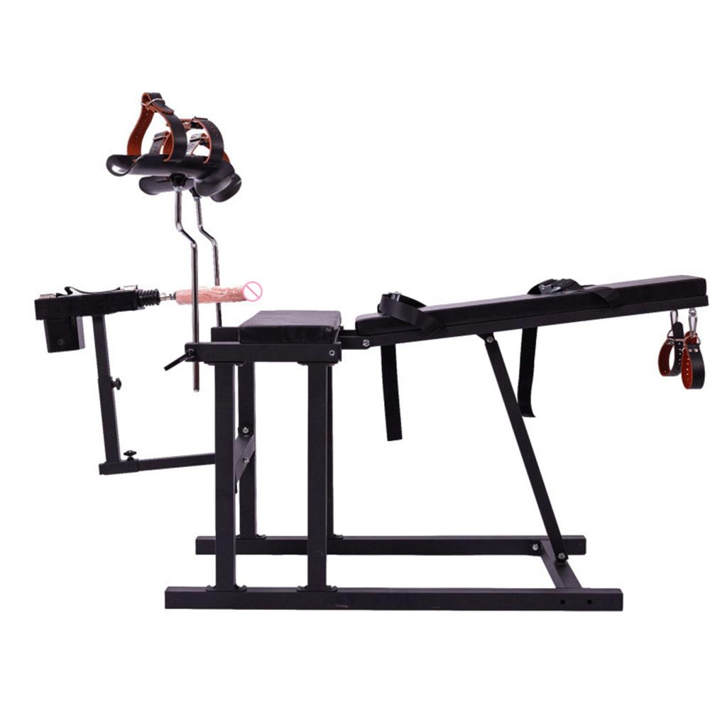 BDSM Sex Machine Gun Legarea scaunului Bondage Happy Party Restraint Cadrul de reglare Recuzită Jucării sexuale pentru cupluri Gay Adult