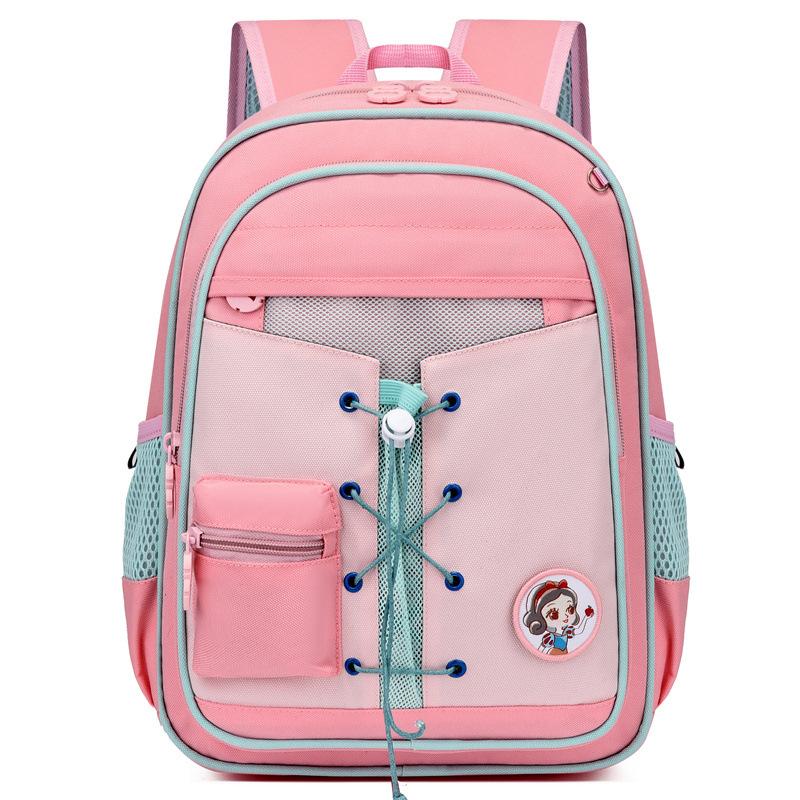 New primary school students versatile, lightweight and childlike cute schoolbag large-capacity men's spine reduction backpack