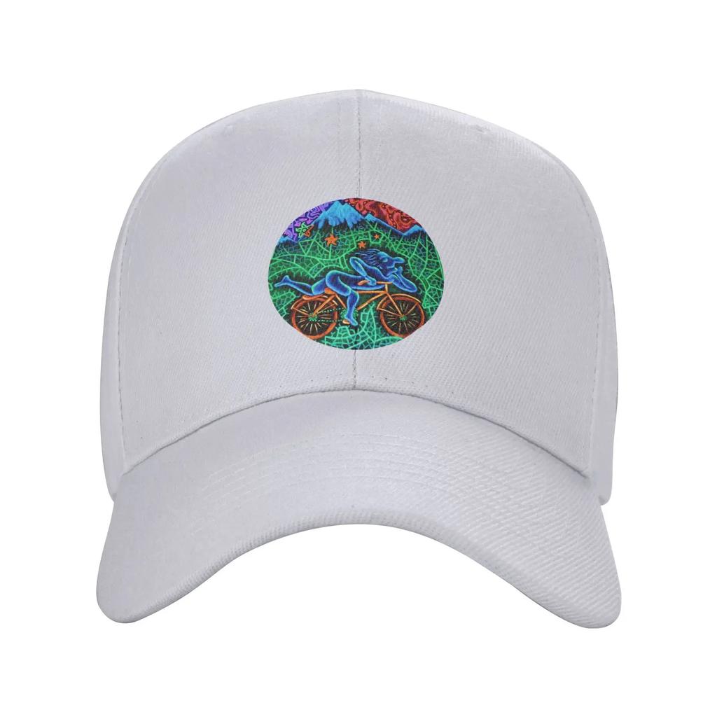 Cappellino da Baseball Giorno delle Biciclette Personalizzate 1943 per Uomo Donna Traspirante Albert Hofmann LSD Cappellino da Papà Sport