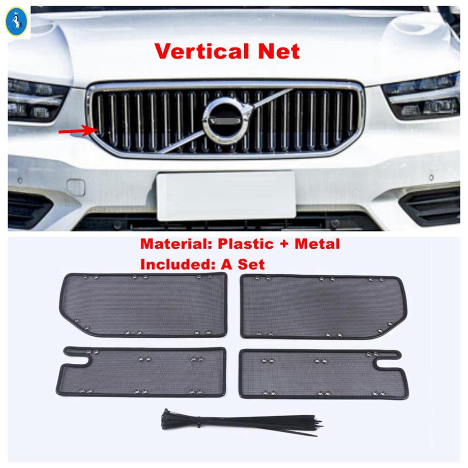 Plastic Auto Front Grille Ert Net Ect Screening Mesh Cover Trim Protection For VOLVO XC40 2018 - 2025 Interior Accessories