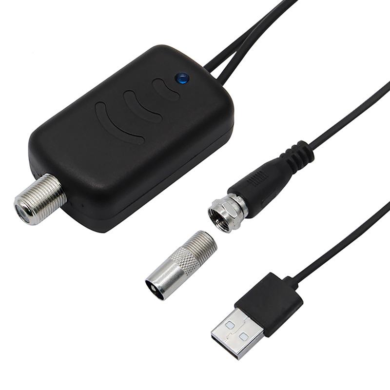 Hdtv Antenna Amplifier 4K Low Noise High Gain Tv Signal Amplifier Uhd Televisions Accessories