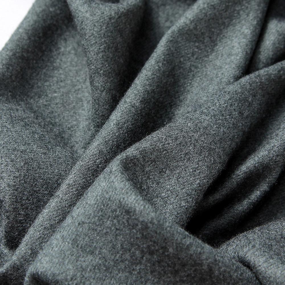 Women Girls Classic Double Side Solid Color Cashmere Shawl Long Warm Scarf for Winter Fall