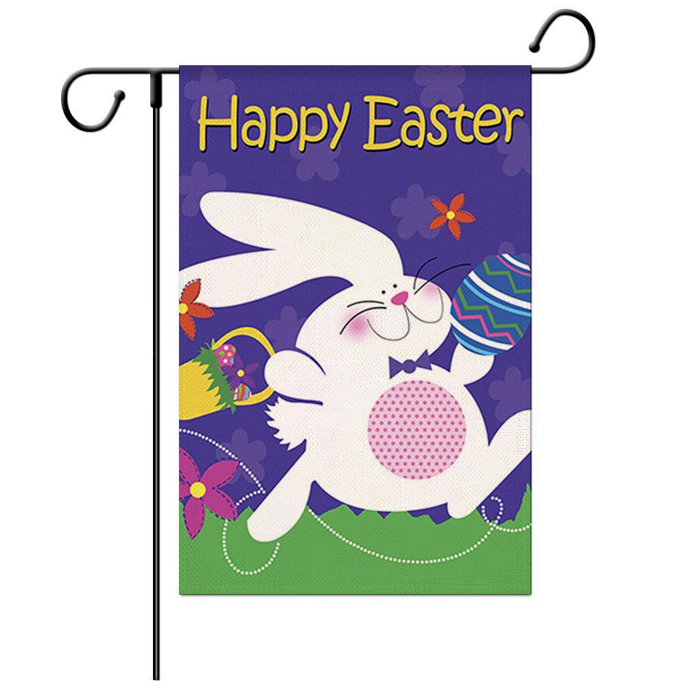 Buy Jardin Easter Garden Flag Festival Banner Vertical Double Sided
