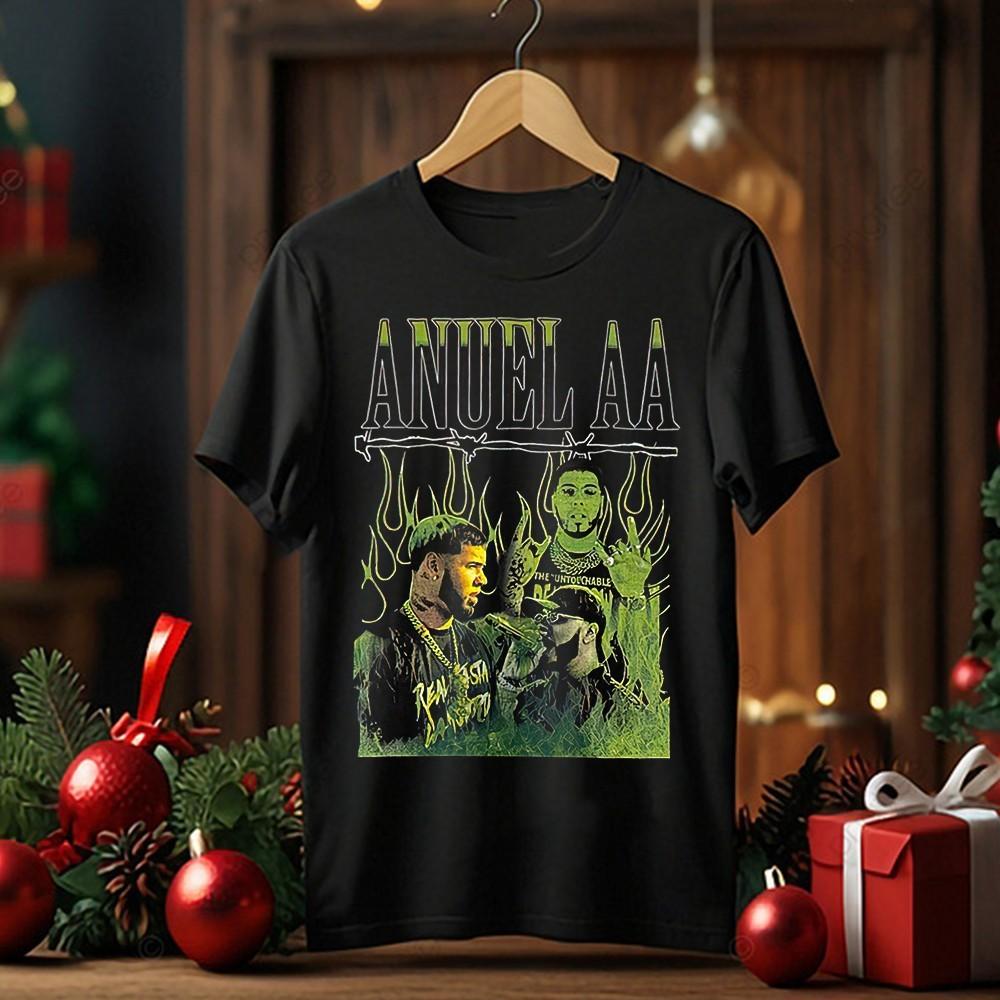 Halloween Anuel AA Christmas Unisex S-5XL Tee 20D2246 XL