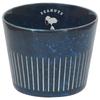 Snoopy Small Choko Sake 8cm Diameter X Microwave and Dishwasher Made In Product Number 614116 "Peanuts" Multi-Cup Bowl/Soba (Soba Cup) - 6.5cm Height,