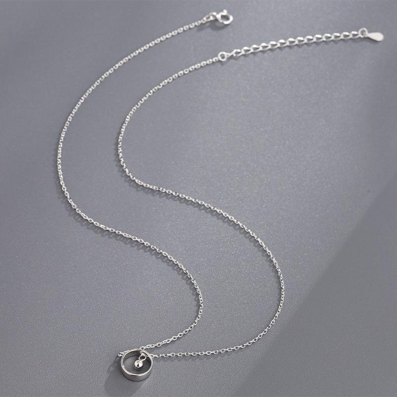 Women s Exquisite Light Luxury Circle Bead Tassel Necklace