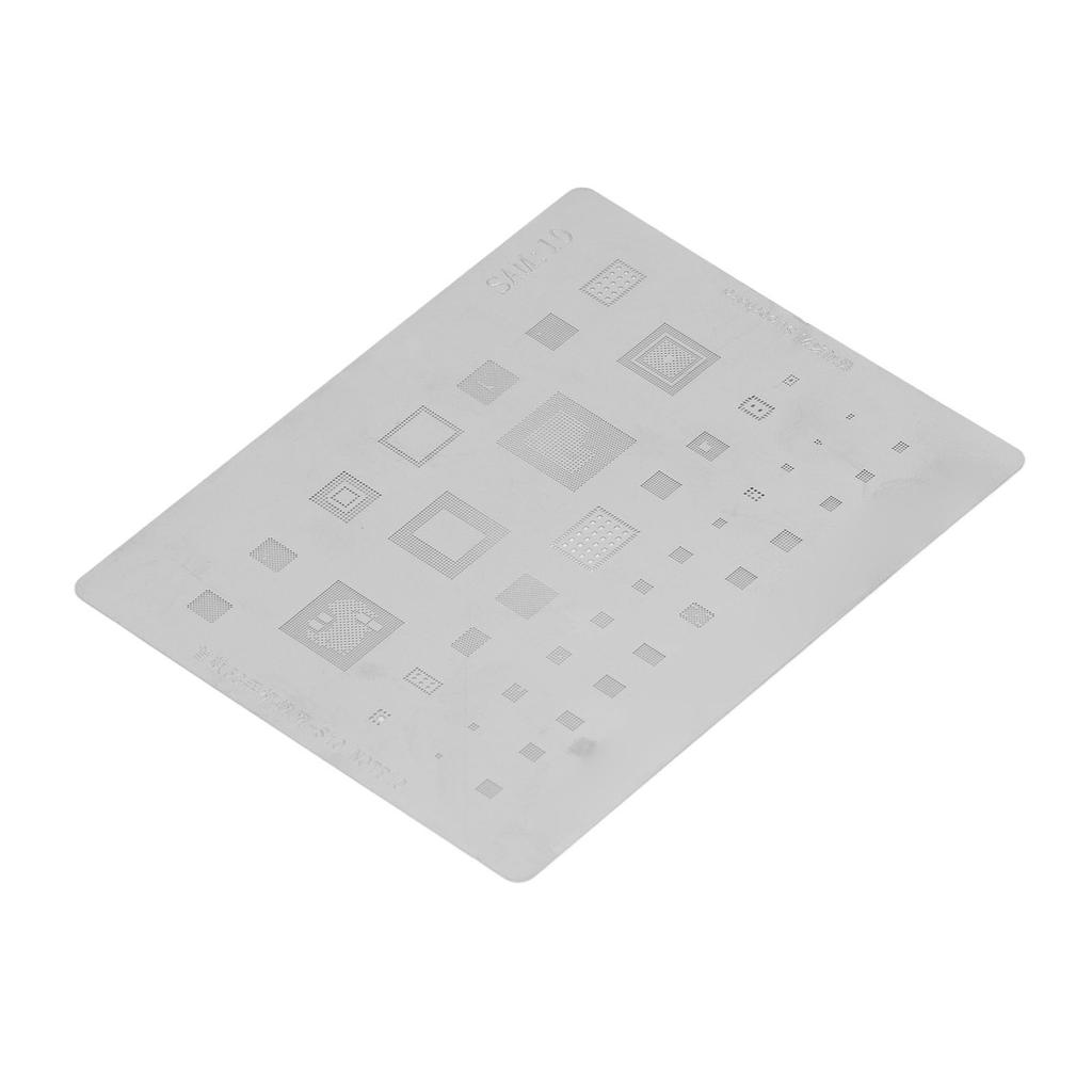 Reballing Stencil CPU Rework Net Șablon de reluare pentru lipire din oțel inoxidabil pentru repararea telefonului mobil