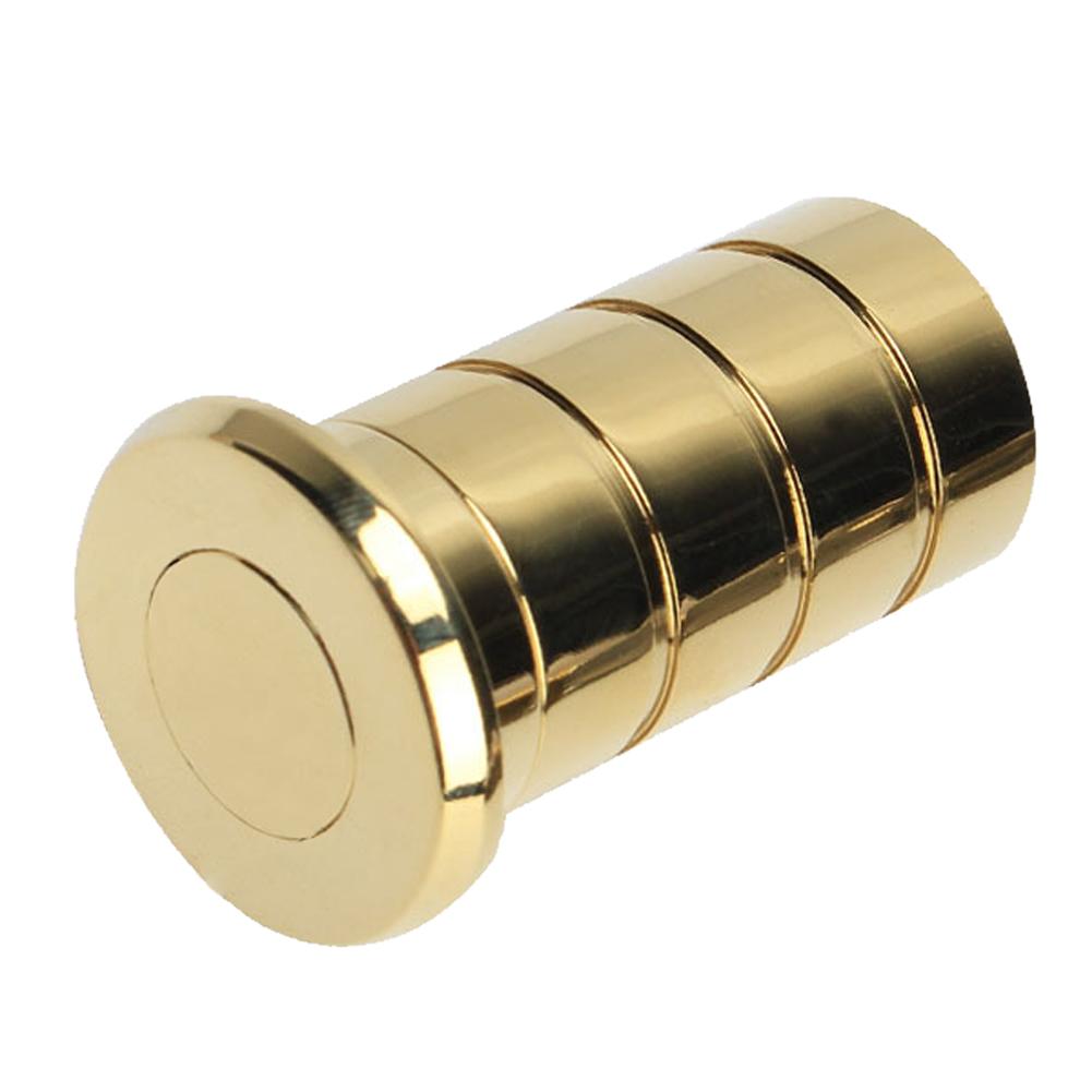Dust Excluding Socket Copper Dust-Proof Keeper 13mm Aperture Floor Dust Proof Lock Socket Built-In Spring Door Lock Accessories