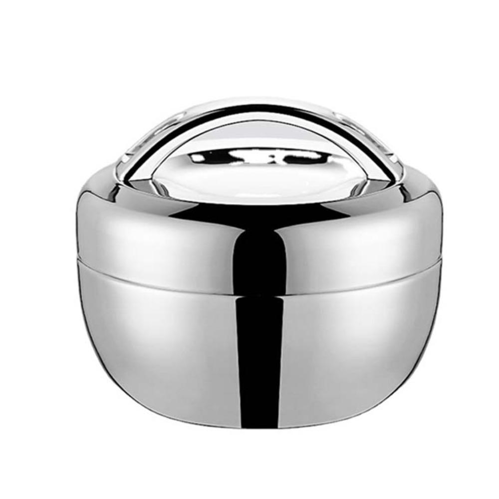 Double Layer Insulated Bowl Stainless Steel Food Storage Container Thermal Lunch Box Picnic