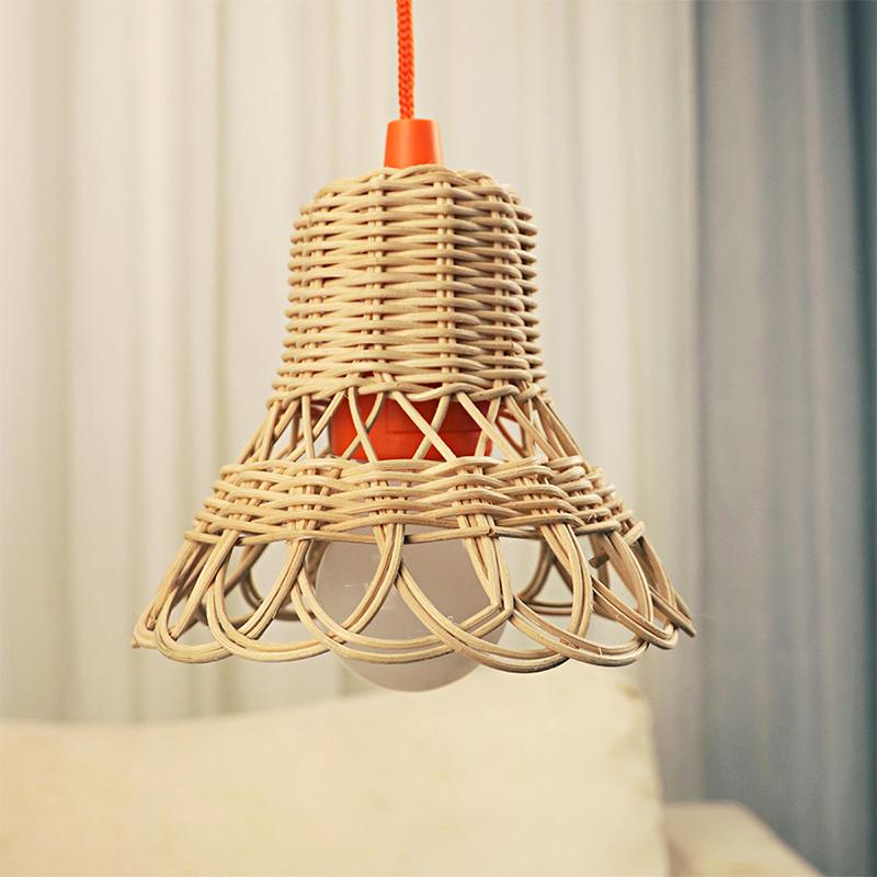 Handmade Lampshade Hand Woven Lamp-chimney Ornament Light Cover Bar Lighting Living Room Gift Creative Home Decor
