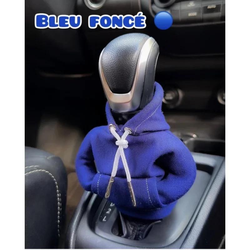 Gear Shift Mini Hoodie Cover Shift Cover Gear Handle Decoration Fits Manual Automatic Universal Car Shift Lever Interior Decor