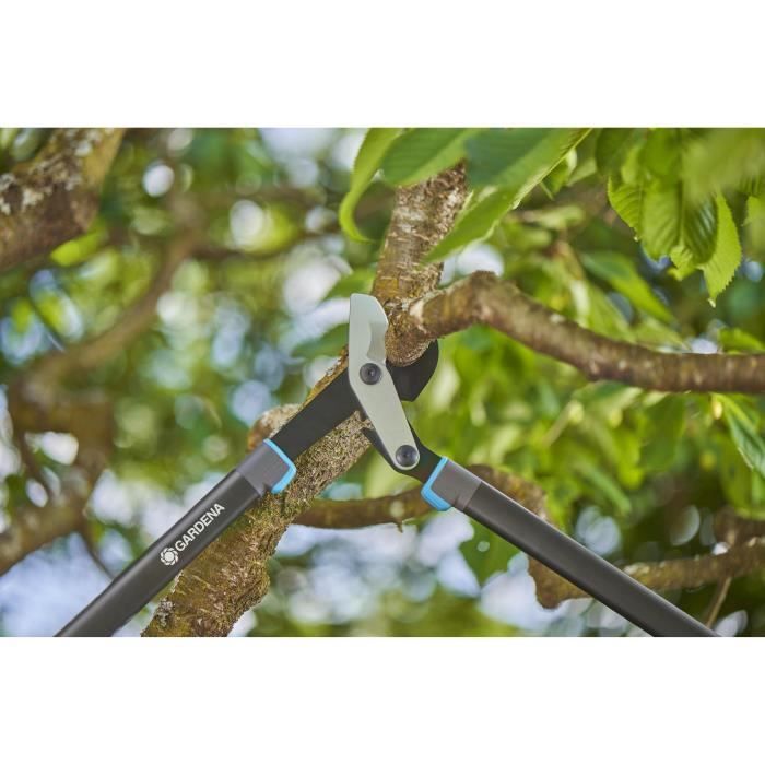 Coupe-branches enclume - gardena - energycut pro l - lames en acier - 50 mm - 1260 g