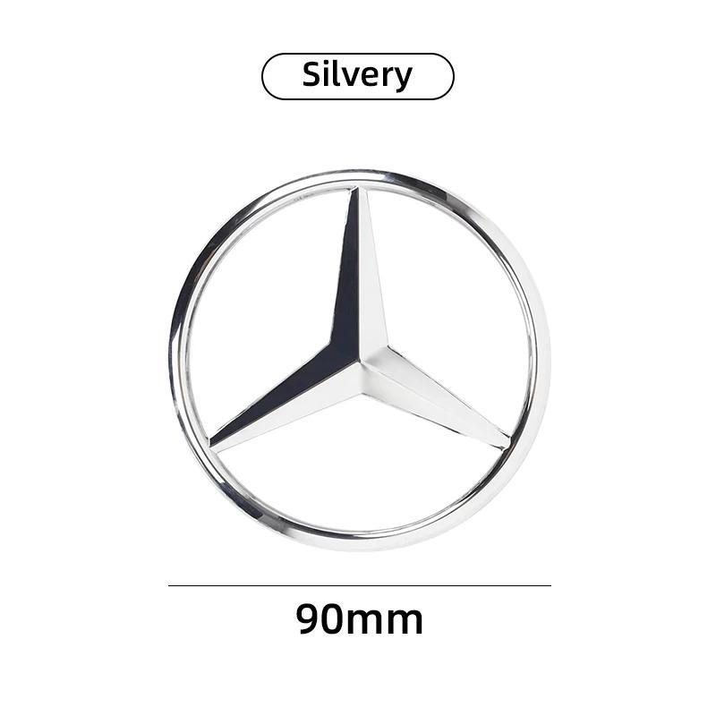 9cm ABS Car Rear Decal Trunk Emblem Sticker For Mercedes Benz S320 W164 W203 W204 W168 C180 E320 A200 CLA CLK CLS ML1