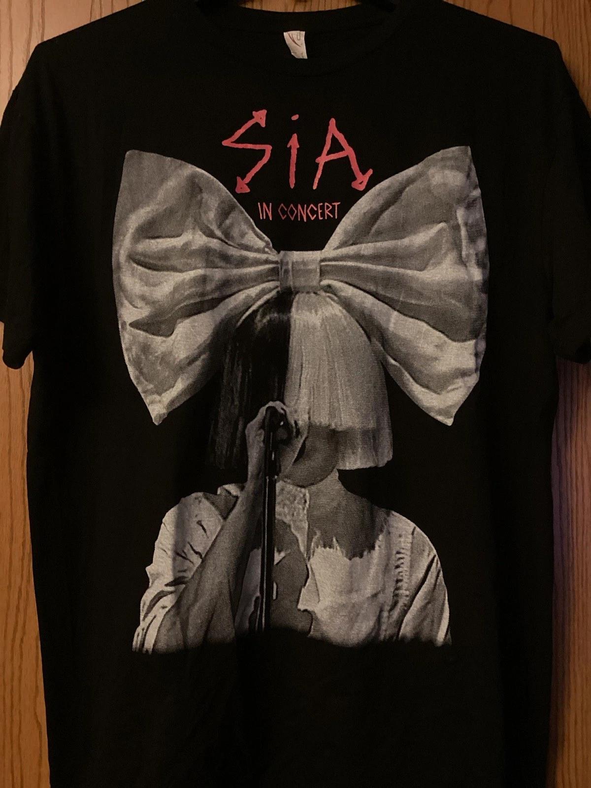 

SIA - In Concert - “Nostalgic For The Present” Tour 2016 - Black Shirt - XL 4XL