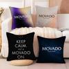 Movado Pillow Case Anti-dustmite Pillowcase Invisible Zipper Silky Short Plush Sofa Cushion Cover
