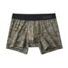 Body Wild DESIGN Jacquard Boxer Briefs with Front Dark Brown Men's Closure,