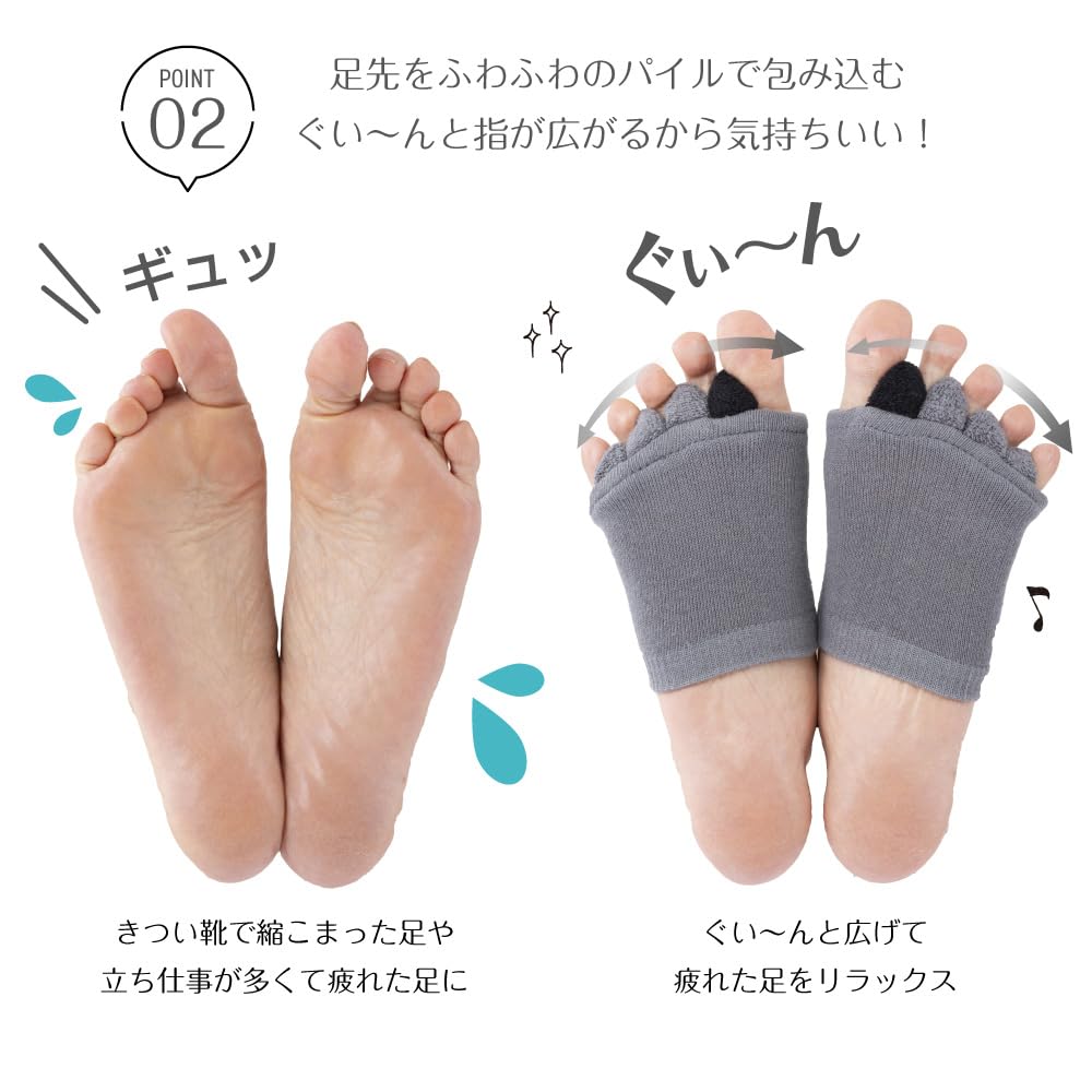 Toe supporter your toes and stretch Goods to spread your toes toe 3 color Toes Spread your toes Spread your toes Spread your toes Toe socks Training