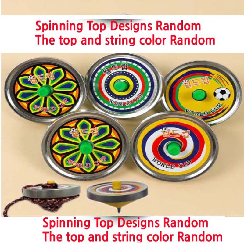 Koreanische Kreisel. Fadenkreisel. Fight Top-Metal