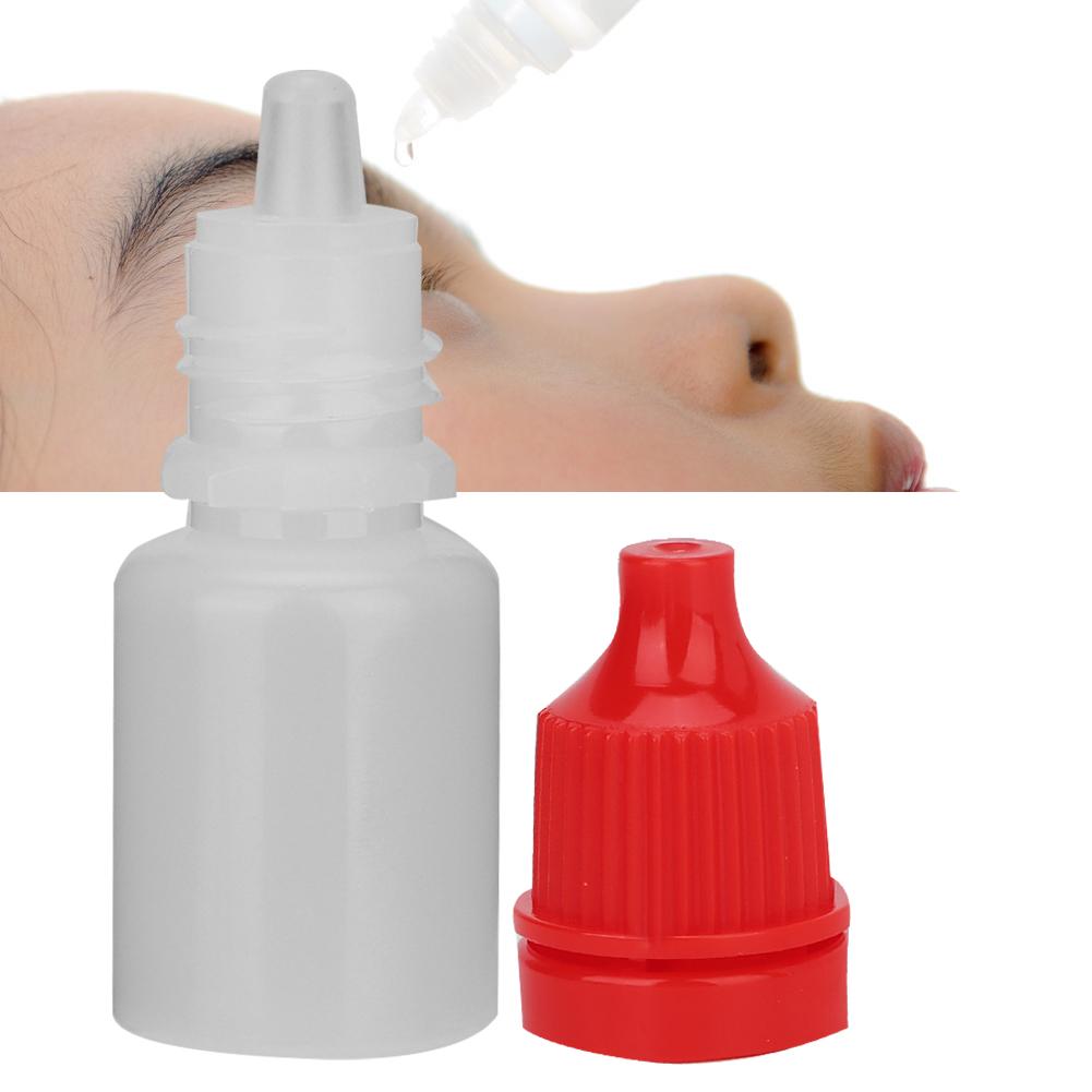 50pcs / Bag 5ml Portable Empty Eye Drops Eye Liquid Dropper Bottle Small Drop Bottle