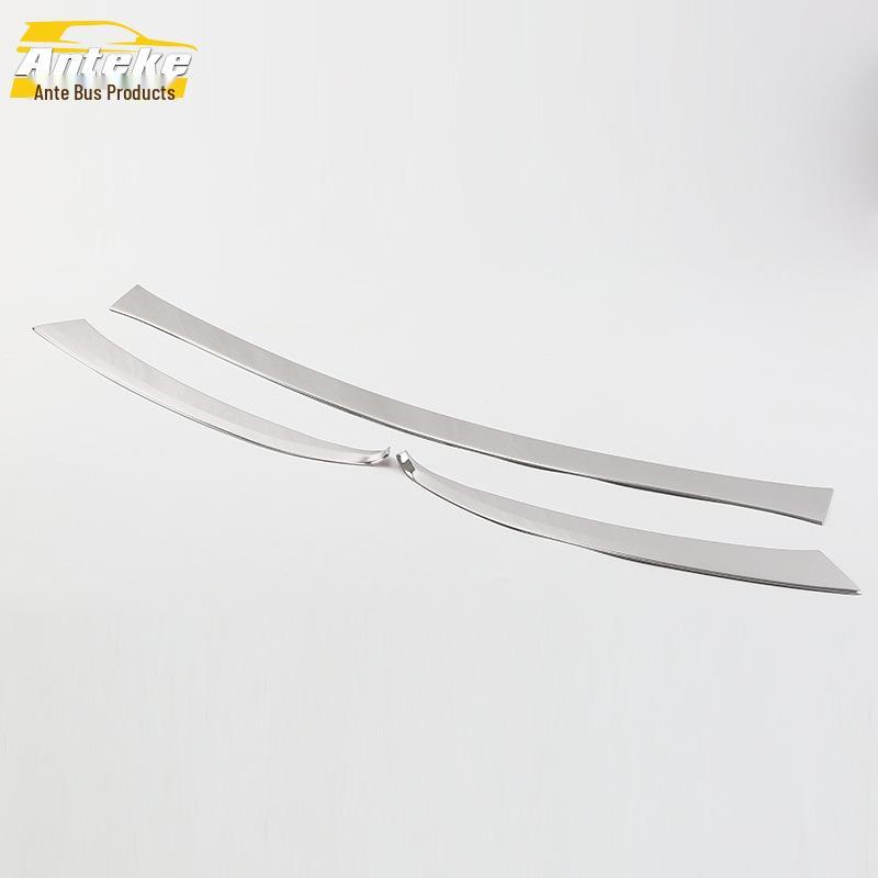 Fits 18 New Vision Models: Front Bumper Trim, Lip Grille, Anti-Scratch Decorative Sticker Set.
