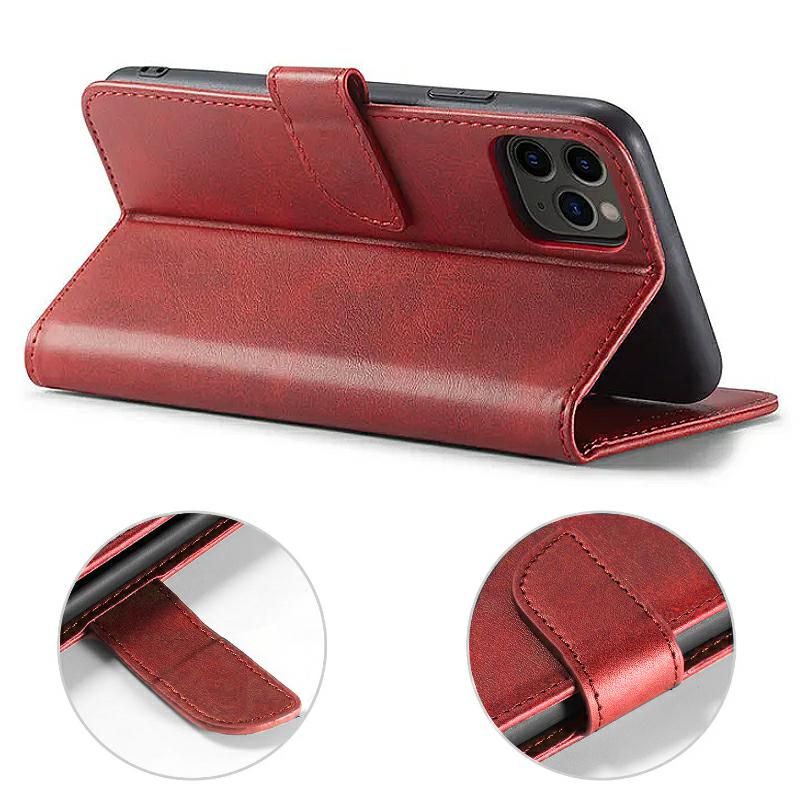 Etui Bookcase Marv Wallet Do Galaxy A05S, Czerwone