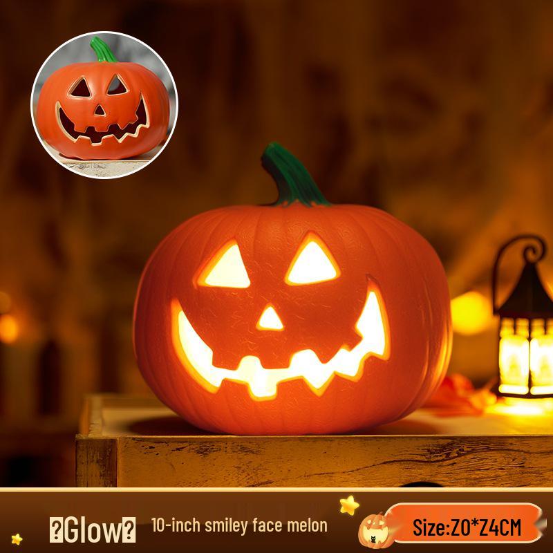 Large Luminous Pumpkin Lantern for Halloween Outdoor Theme Decorations