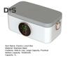 Electric Lunch Box with Indicator Light Large Capacity Food Grade USB Rechargeable Cordless Heated Lunch Box