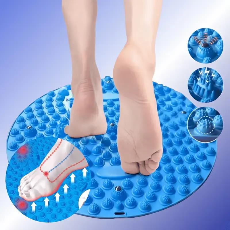 Foot Acupressure Massage Pad Foot Yoga Massage Board Mats Fitness Foot Training Anti-fatigue Foot Relax Pedal Body Health Care