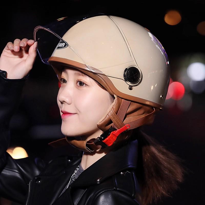 Wild Horse 3C Certified Retro Electric Motorcycle Half Helmet, Breathable, Sun-Protective, Unisex, All-Season Safety Gear
