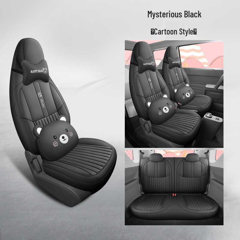 Geely Panda Mini Car Seat Cover - Endurance Bear Full Coverage Cushion