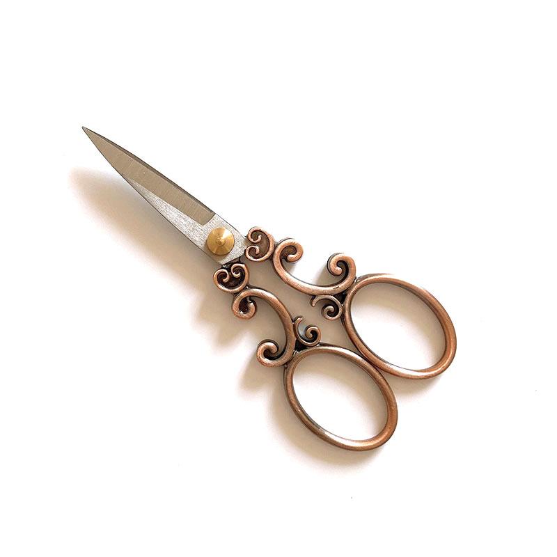 

Vintage Embroidery Scissors Stainless Steel Tailor Sewing Shears Antique Style Craft Fabric Cutter Cross Stitch Paper Cutting