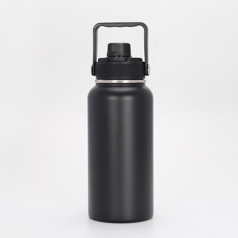 Fashion New High-Value Sports Thermos Bottle Stainless Steel Space Pot Thermos Cup Large Capacity 304 All Steel