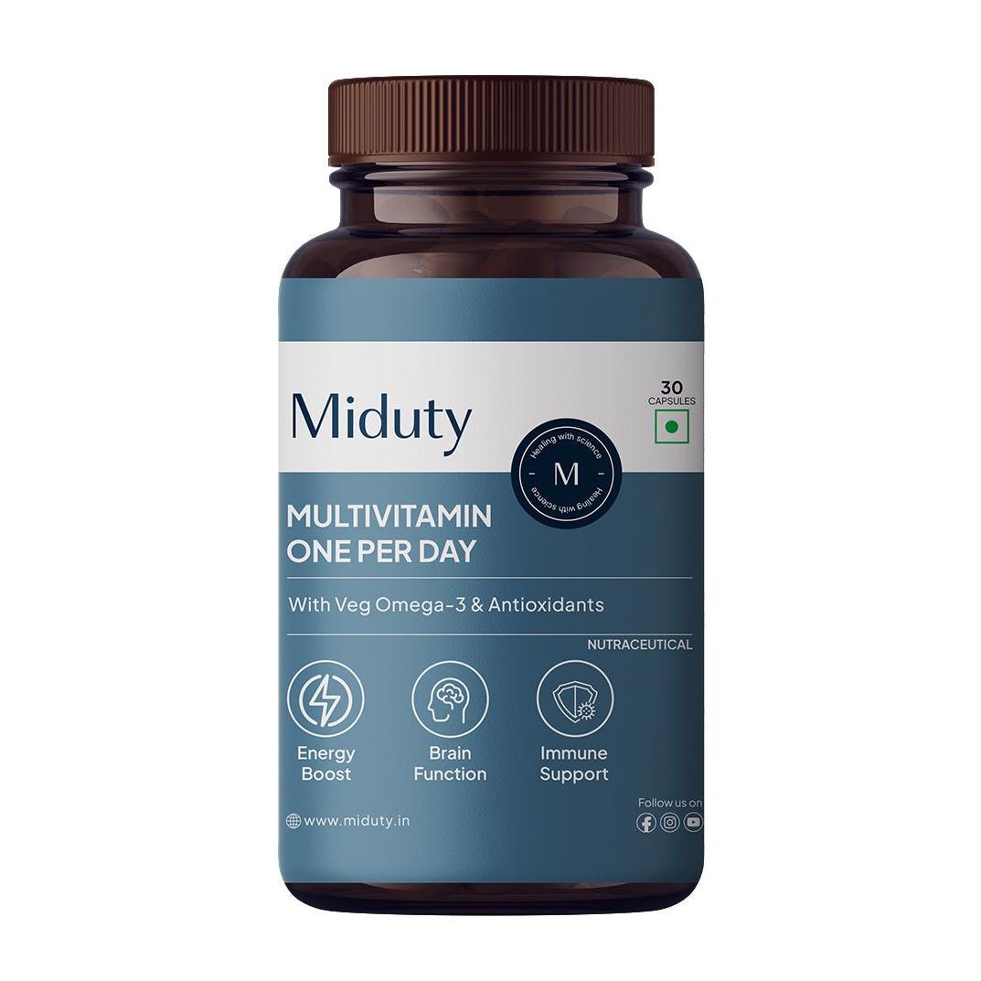 

Мультивітаміни (30 кап), Multivitamin One Per Day, Miduty