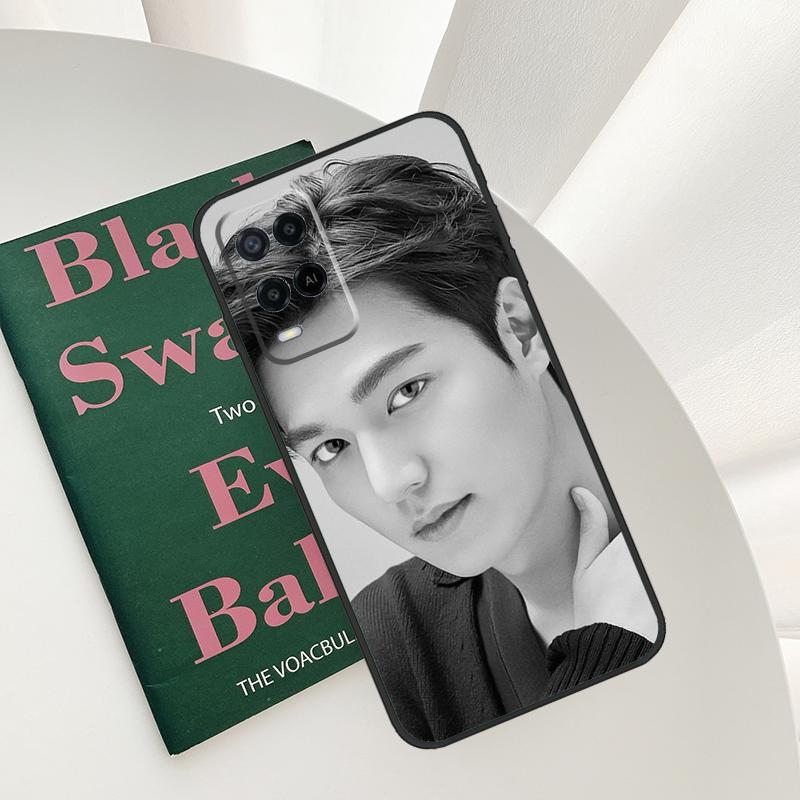 Korean Lee Min ho Case For Oppo A54 A74 A94 A54S A57S A15 A16 A17 A52 A72 A76 A96 A58 A78 A98 A77 A5 A9 Cover