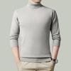 Turtleneck Men's Wool Sweater Autumn and Winter Trend Casual Bottoming Knitted Sweater Fine Imitation Wool Sweater Sweater Men
