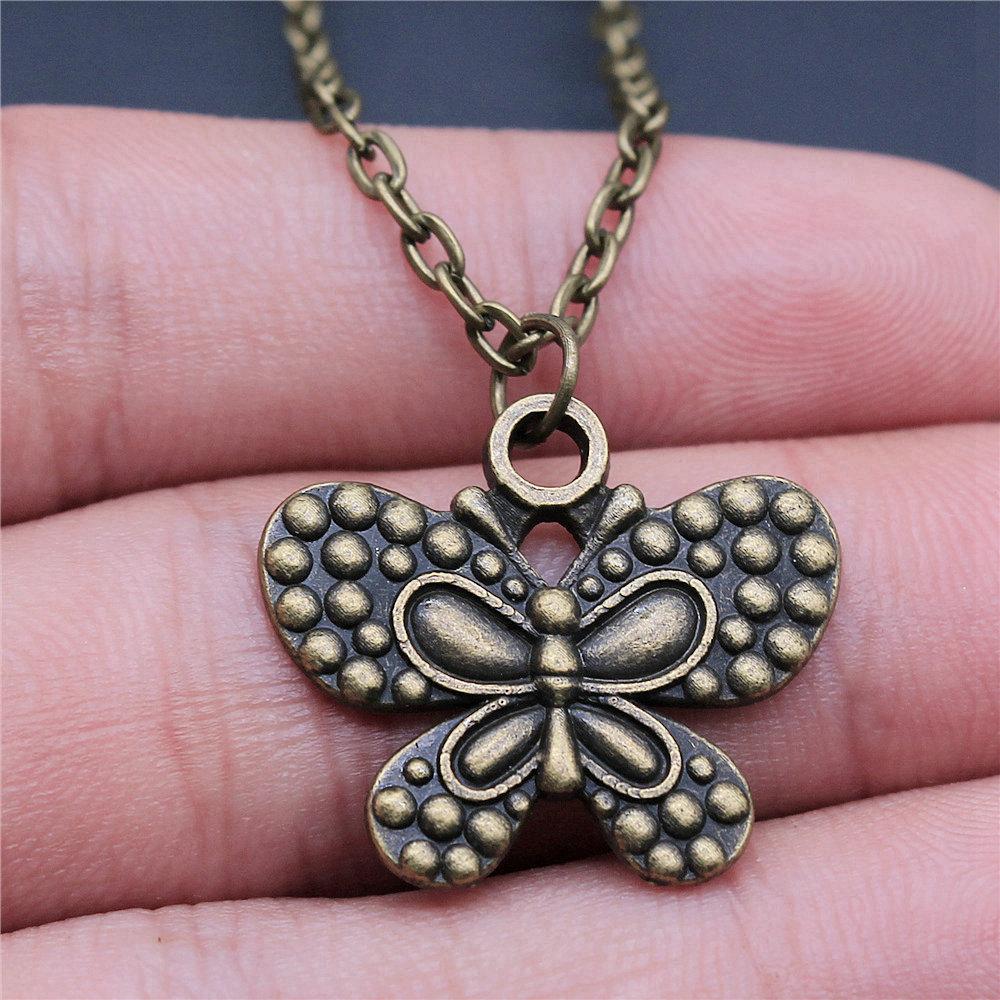 Necklace On The Neck 43cm Chain Insect Butterfly Kids' Jewelry Materials QN041