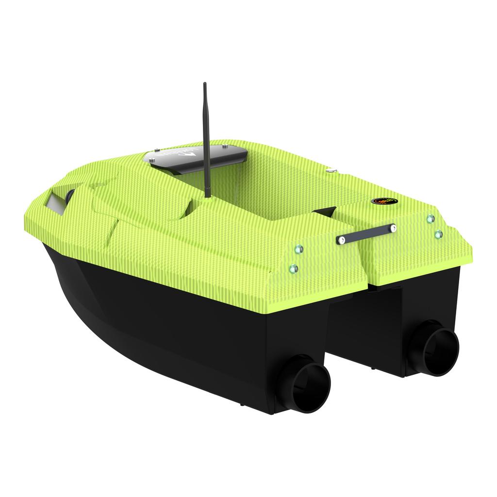 LOKEEVAN D50B Barco Cebador GPS Control Remoto 500m Barco de Pesca Alimentación 12V Sistema de Posicionamiento Dual Satelital GPS+Beidou
