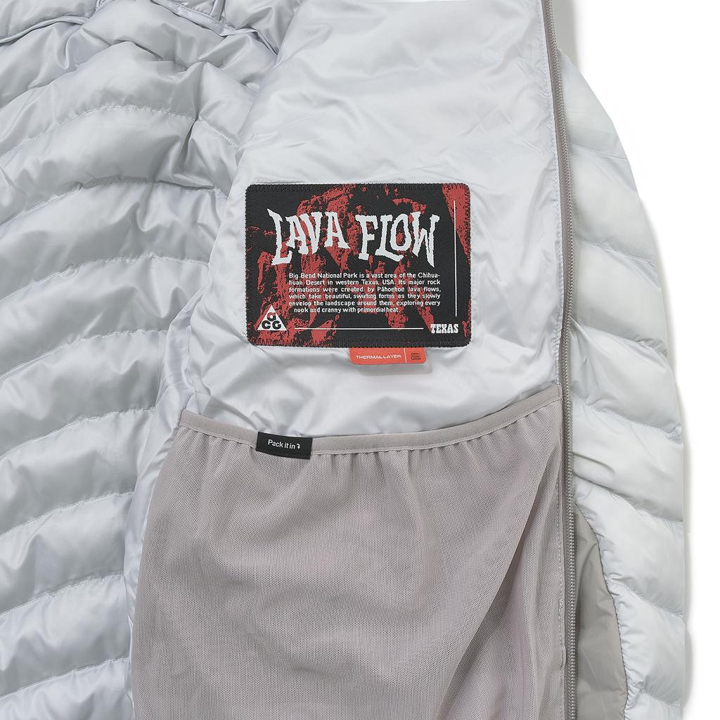 Nike Serie ACG Flusso di Lava Thera-FIT ADV con Cappuccio Calda Leggera Ampia Manica Lunga Cotone Giacca Uomo giacche HJ3736-025
